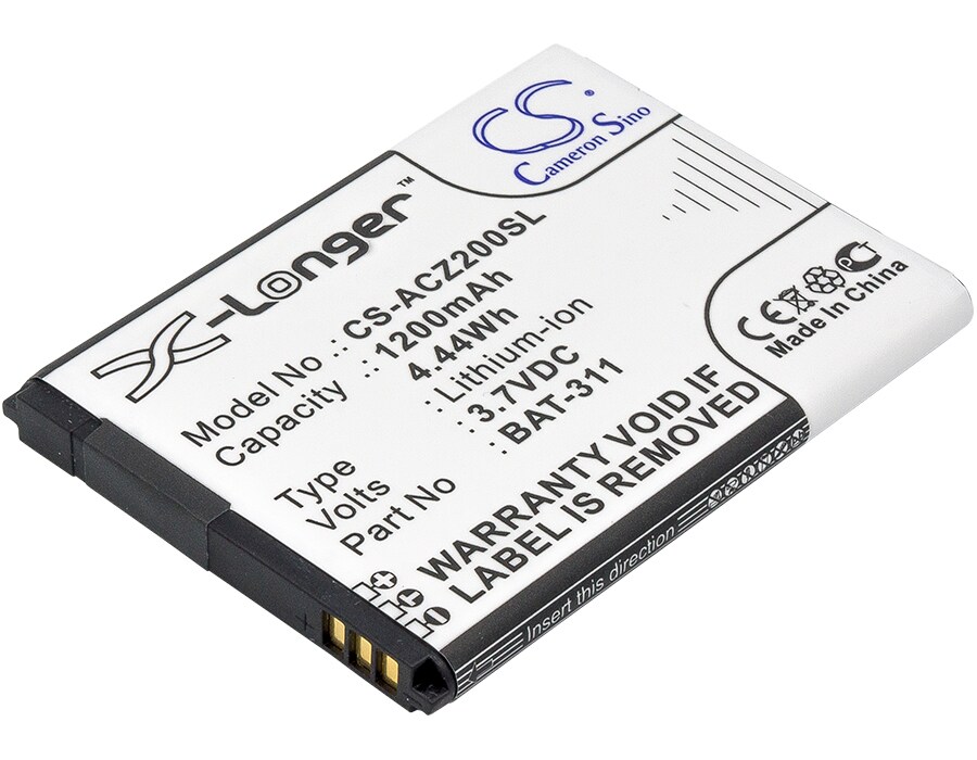 Akku Elypuhelin, Matkapuhelin Acer Liquid Z200, Z200, Liquid M220 ja muut.