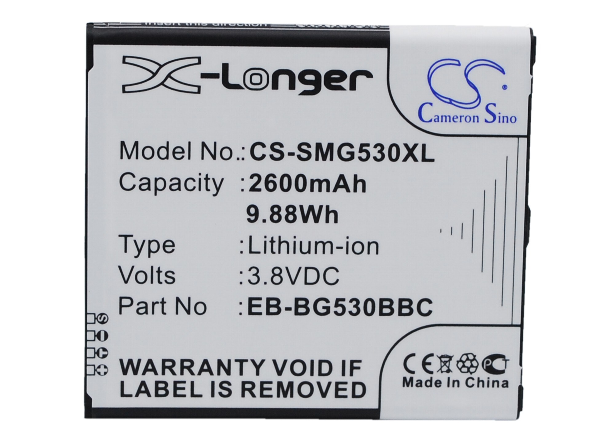 Akku älypuhelin, Matkapuhelin Samsung Galaxy Grand Prime, SM-G5308 ja muut.