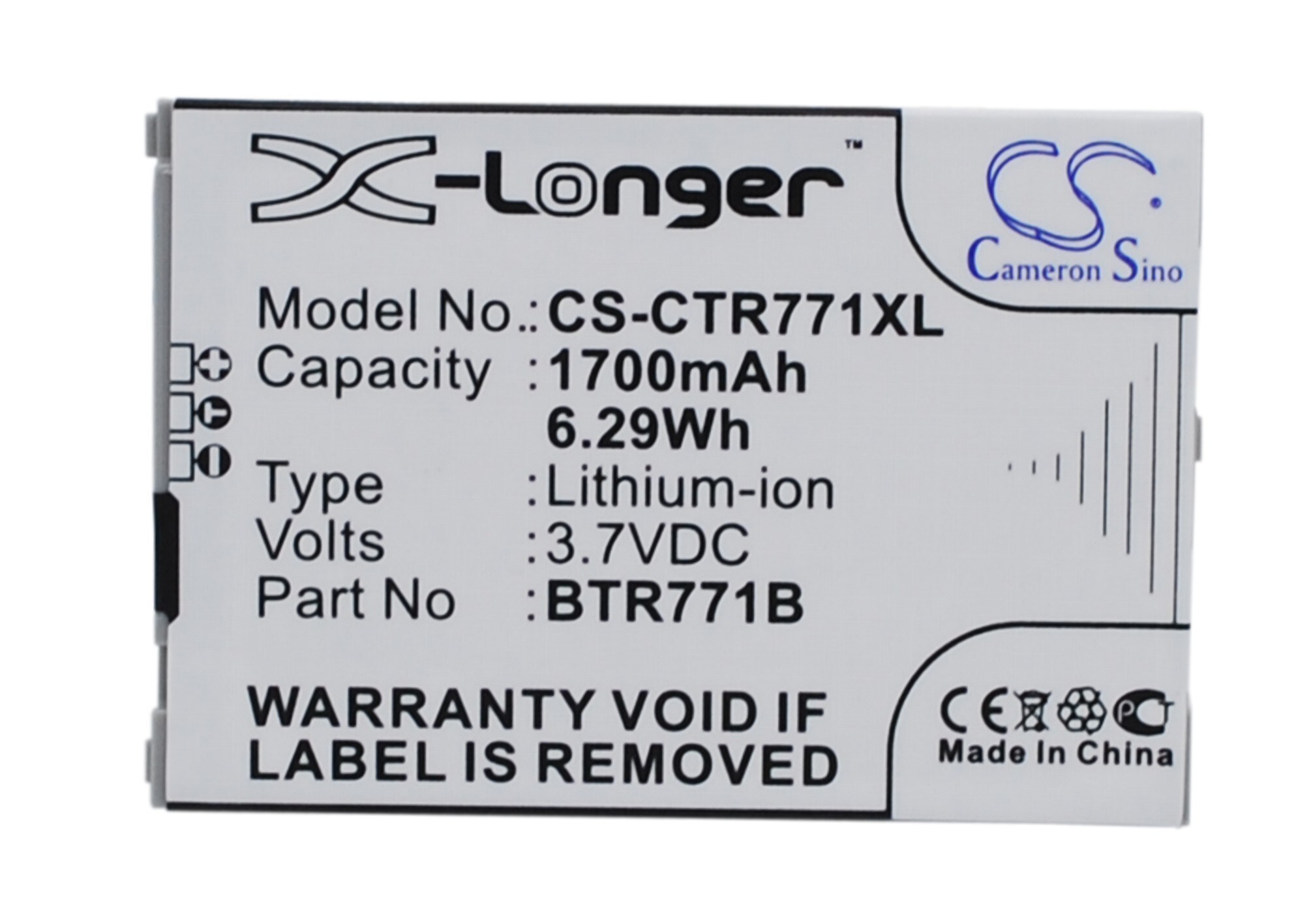 Akku älypuhelin, Matkapuhelin varten Casio GzOne Commando C771, C771