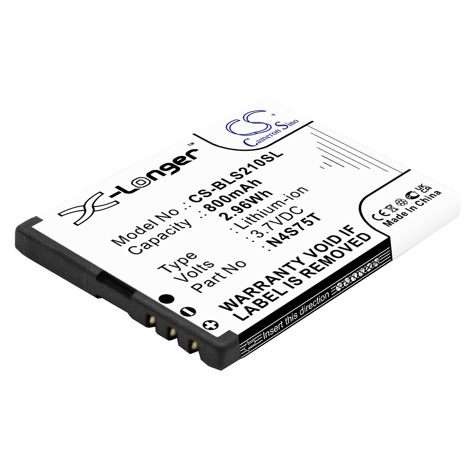 Akku älypuhelin, Matkapuhelin Binatone SM800:lle