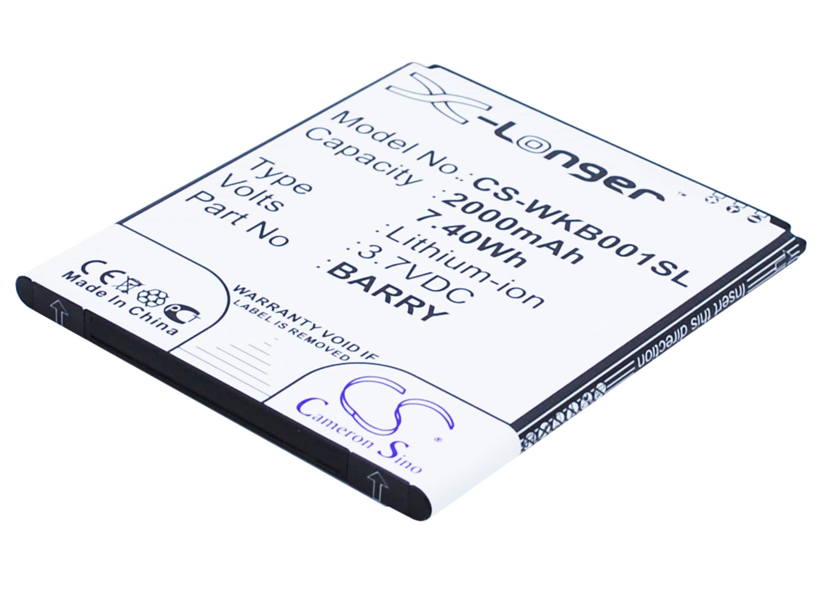 Akku älypuhelin, Matkapuhelin Wiko Barrylle, Barry Dual SIM