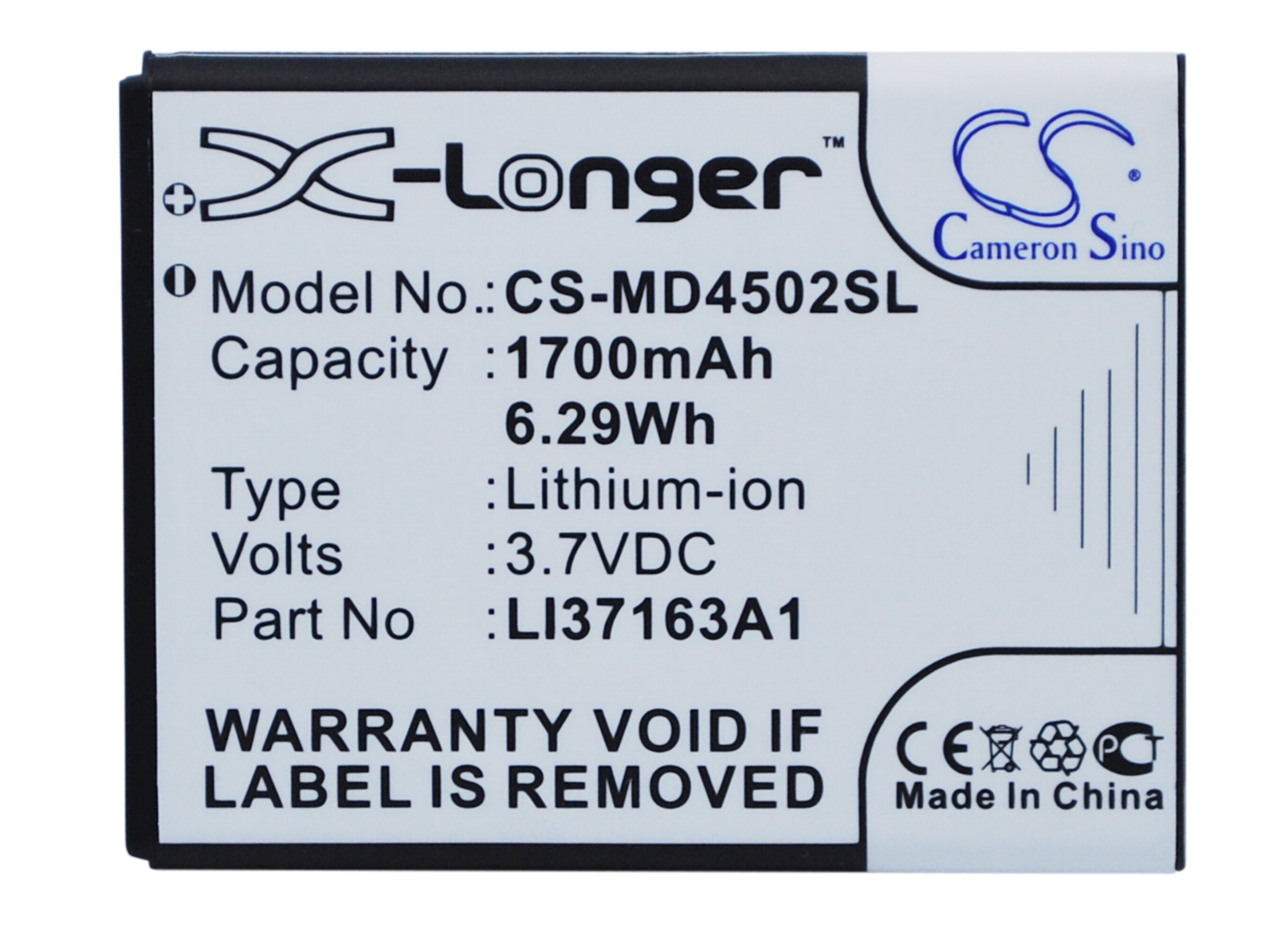 Akku älypuhelin, Matkapuhelin Medion Life E4502, MD 98907, MD98907 ja muut.