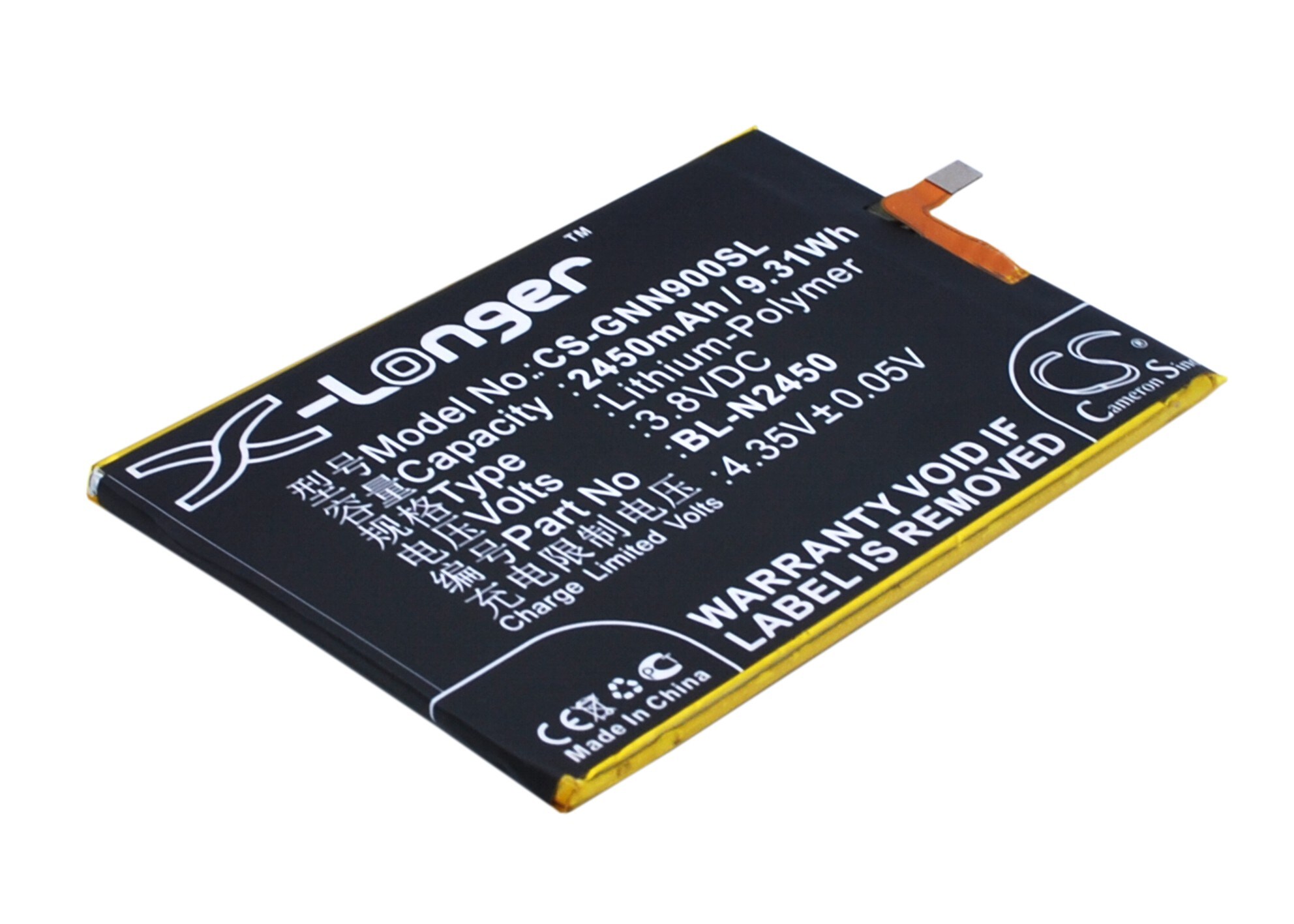 Akku älypuhelin, Matkapuhelin tuotteelle GIONEE ELIFE S5.5L, GN9000L