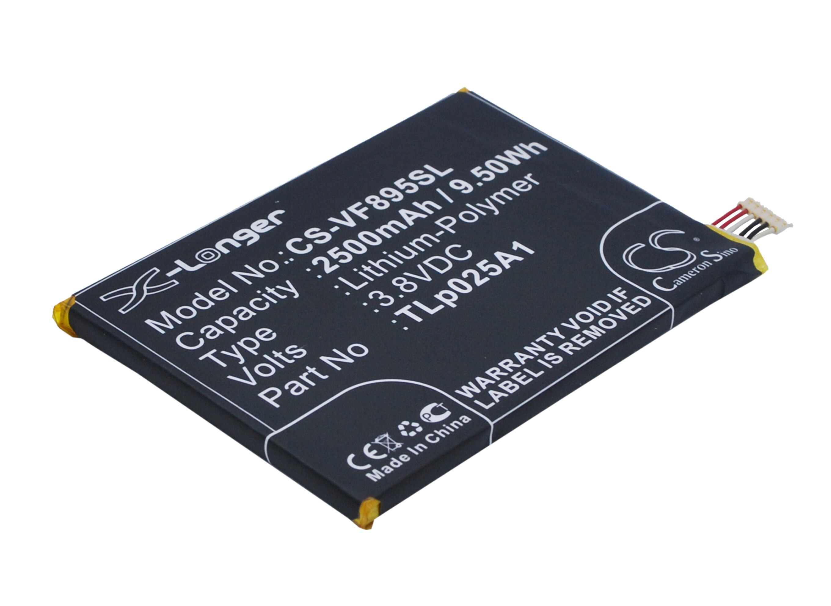 Akku älypuhelin, Matkapuhelin for Vodafone VF-895, Smart Prime 6, VF-895N