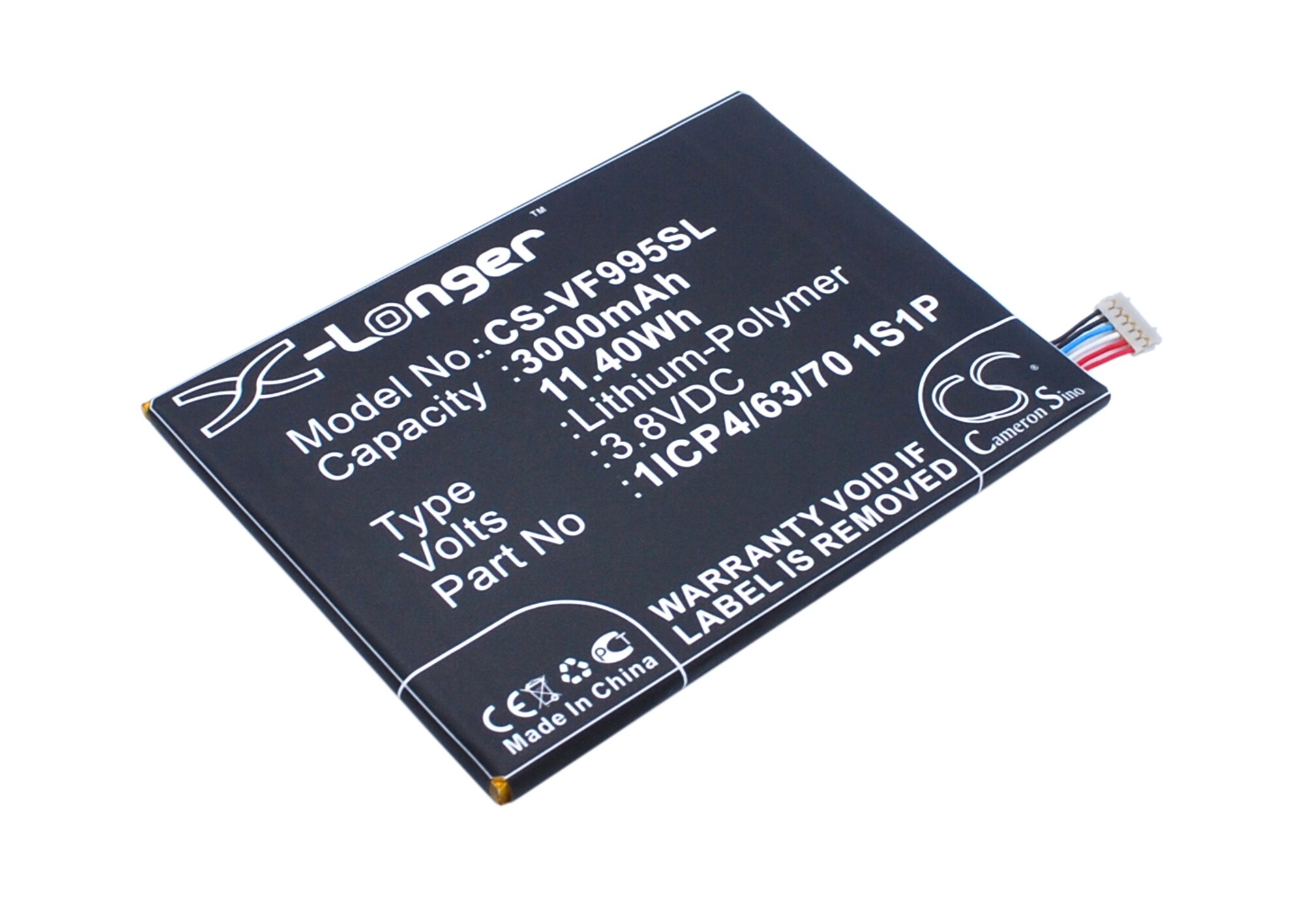 Akku älypuhelin, Matkapuhelin Vodafone Smart ultra 6, V995, V995N jne. varten.