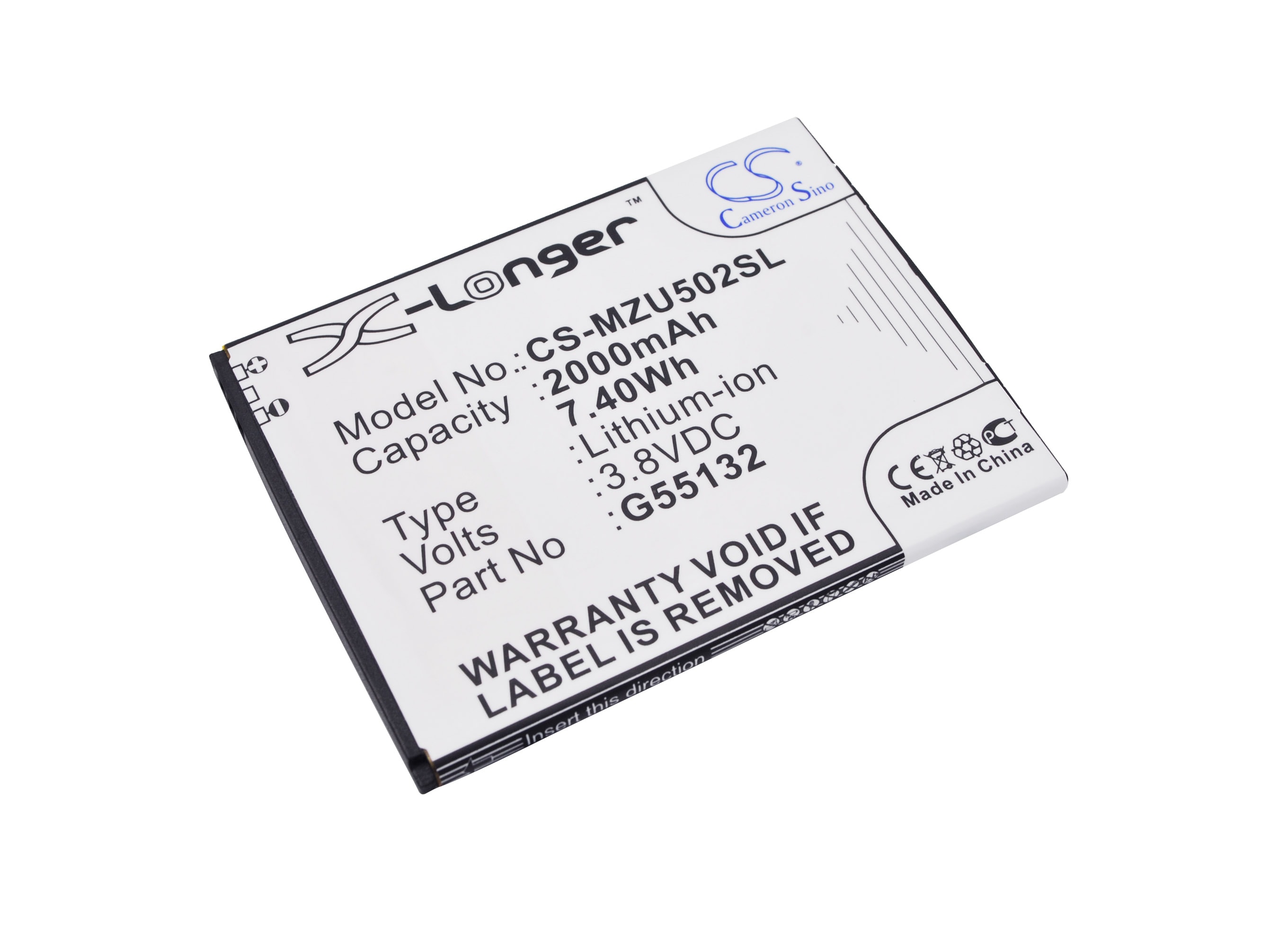 Akku älypuhelin, Matkapuhelin NAVON Mizu M502, Mizu D502 -laitteisiin