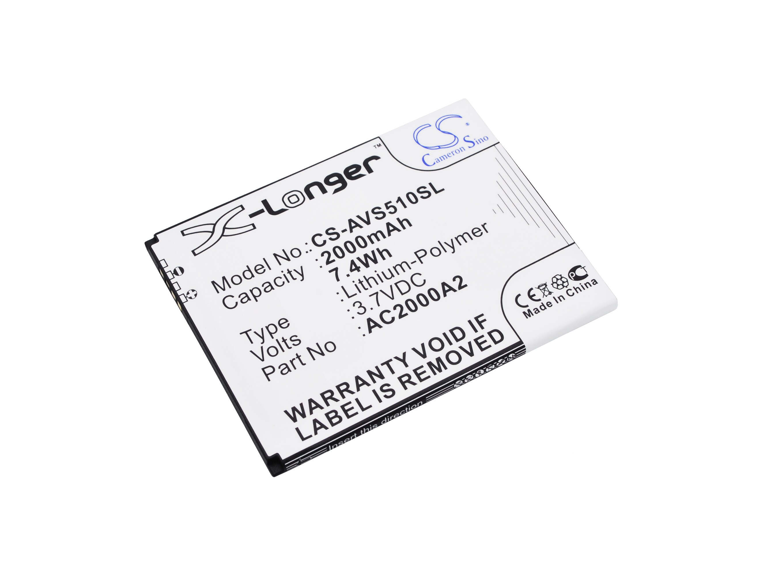 Akku älypuhelin, Matkapuhelin Archos 50c Oxygen -laitteelle