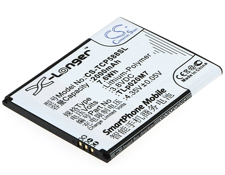 Akku älypuhelin, Matkapuhelin for TCL TCL P588, P588L