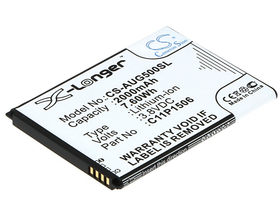 Akku älypuhelin, Matkapuhelin Asus Live Dual SIM, G500TG, ZenFone Go 5.5 ja muut.