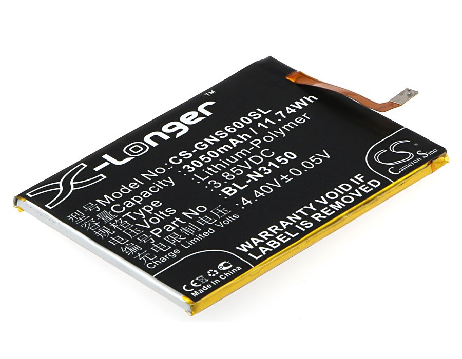 Akku älypuhelin, Matkapuhelin GIONEE Elife S6, GN9010L Dual SIM, GN9010 ja muut.