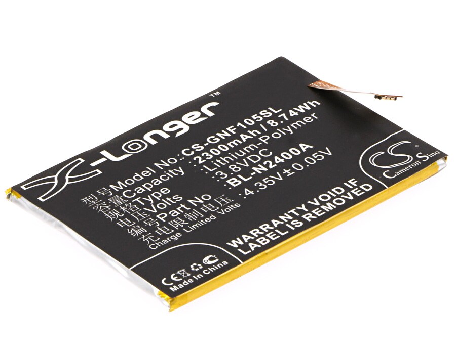 Akku älypuhelin, Matkapuhelin tuotteeseen GIONEE F105, F105 Dual SIM