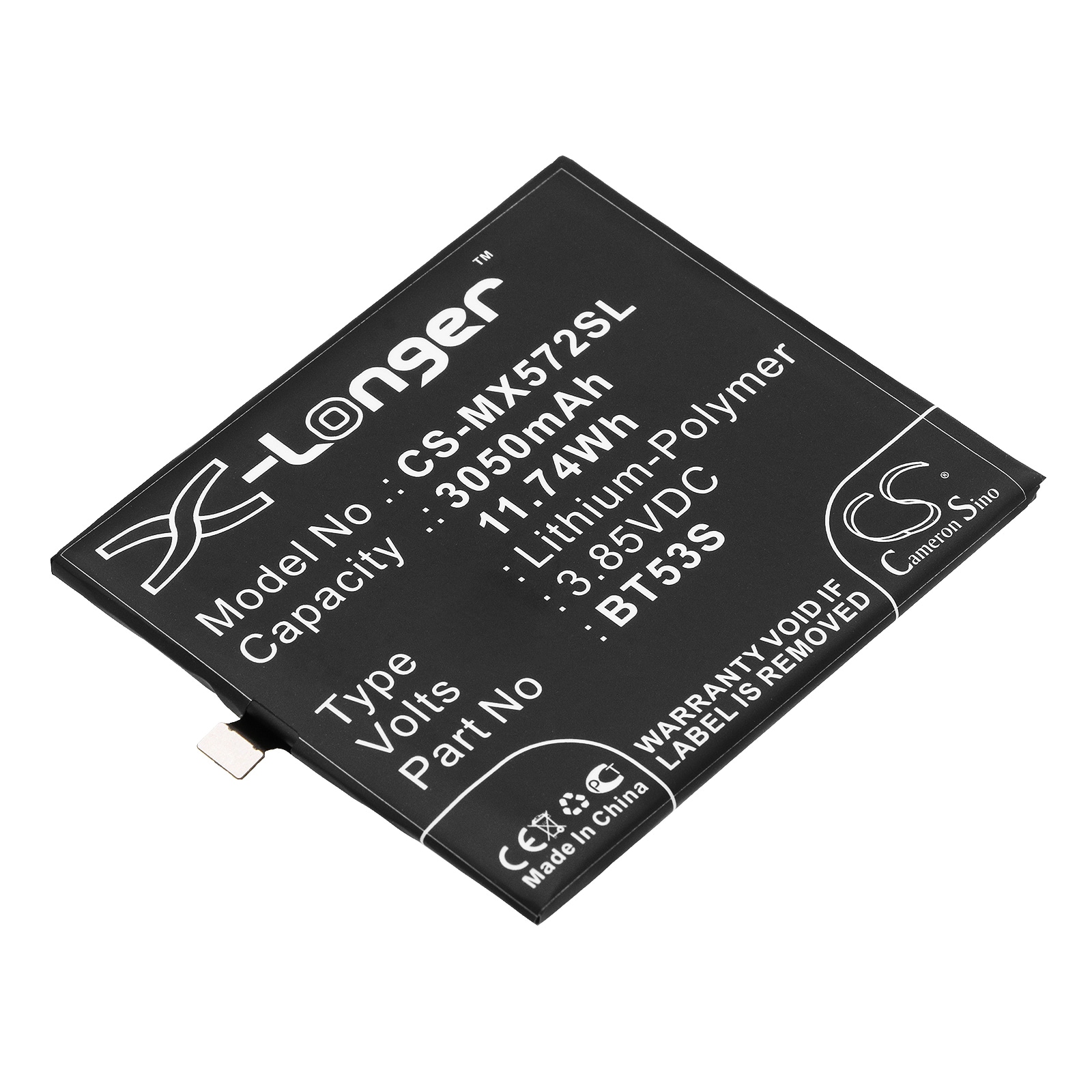 Akku älypuhelin, Matkapuhelin for Meizu Pro 6s, M570Q-S Dual SIM TD-LTE