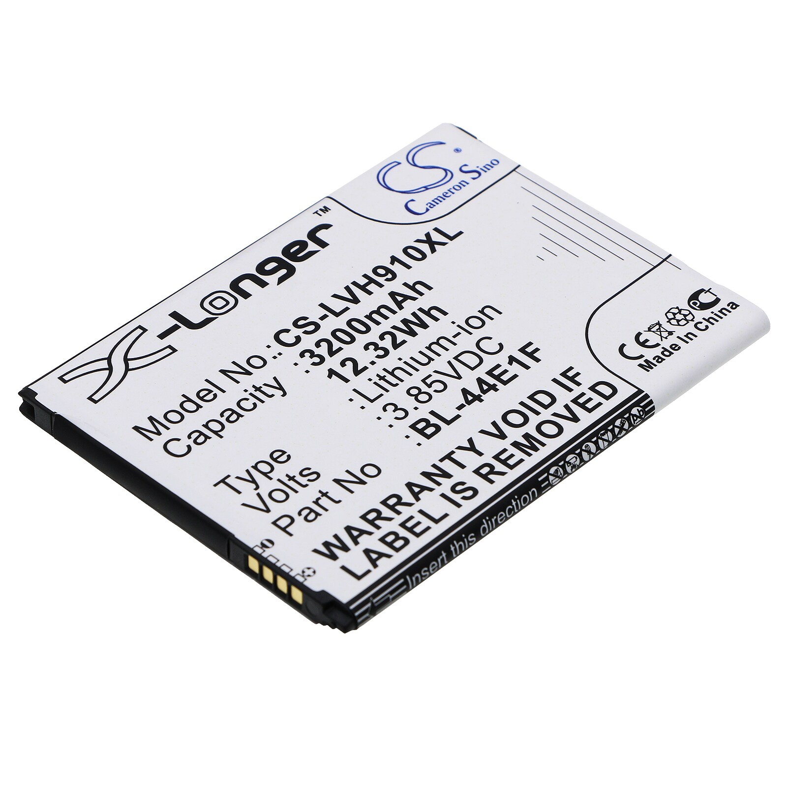 Akku älypuhelin, Matkapuhelin varten LG VS995, V20, H990ds jne.