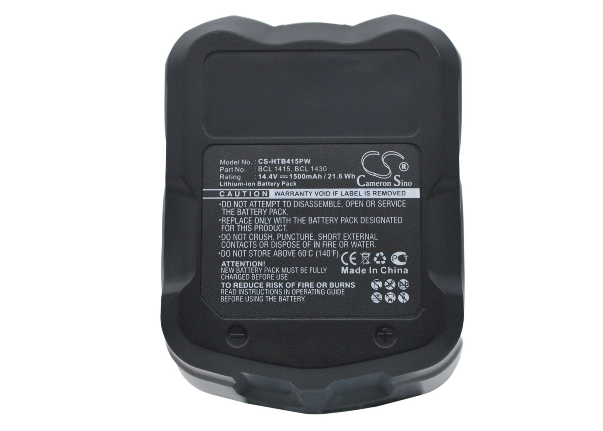 HITACHI C-2-, DS 14DV -sähkötyökalujen akku / Sähkötyökalujen akku / 14,4 V:n litiumioniakku