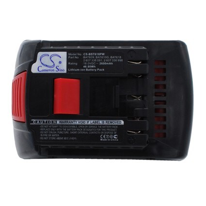 Akku Sähkötyökalut varten Bosch GWS 18 V-LI, GSR 18-2-LI, GSR 18 VE-2-LI ja muut.