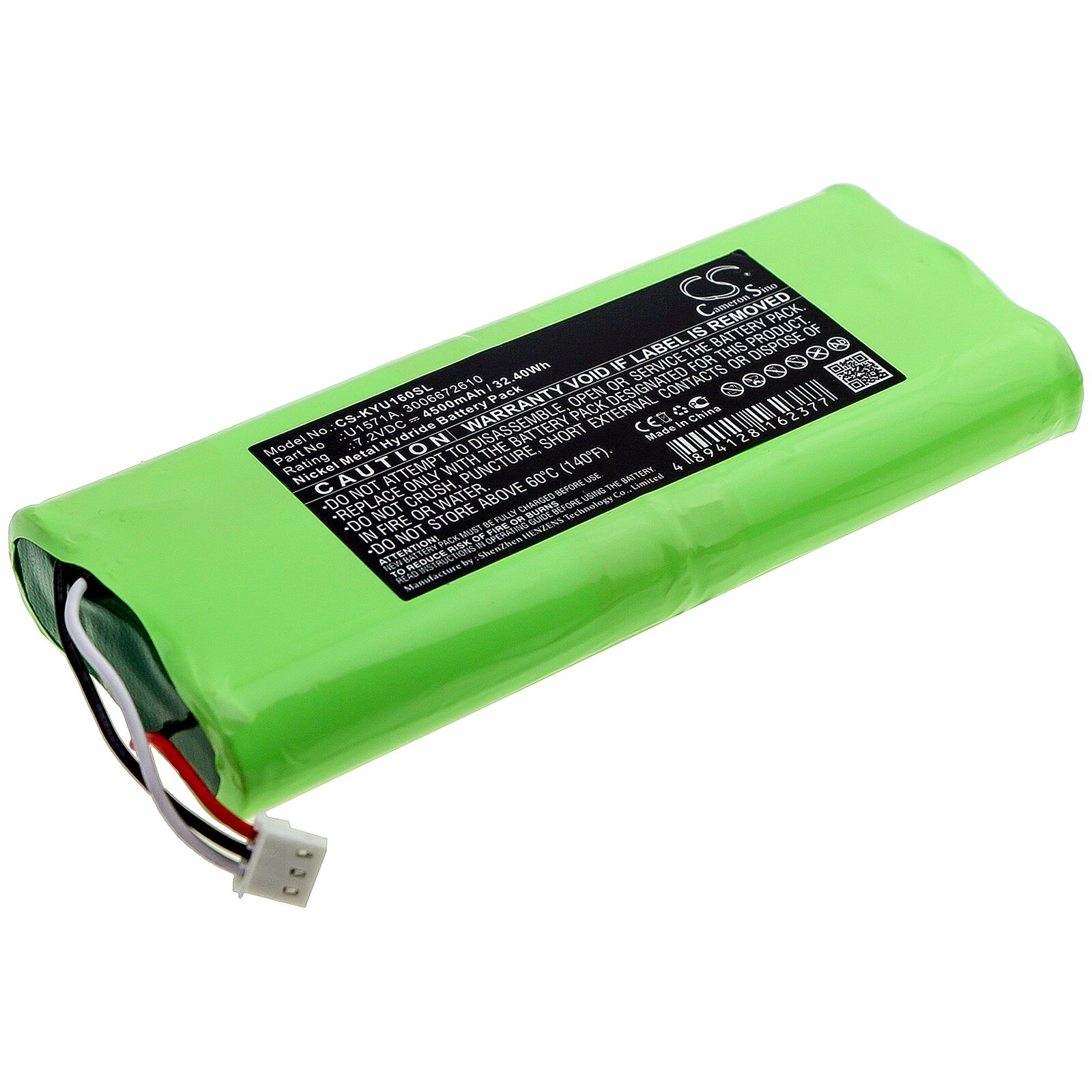 Battery for tutkimus, testi, Laitteet for Agilent U1600, U1602A, U1604A, U1604A