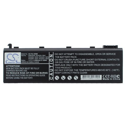 Akku Kannettava tietokone, Kannettava tietokone Toshiba Satellite L20-101 ja muut.