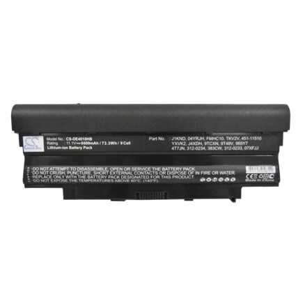 Akku Kannettava tietokone, Kannettava tietokone DELL Inspiron 13R ja muille.