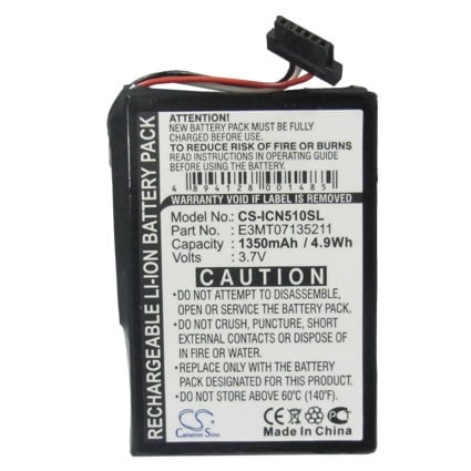 Akku navigaattori, GPS Navman iCN 510, iCN 520, iCN 530 ja muut.