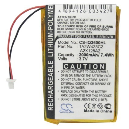 Akku navigaattori, GPS varten Garmin iQue 3200, iQue 3600, iQue 3600a, iQue 3600a