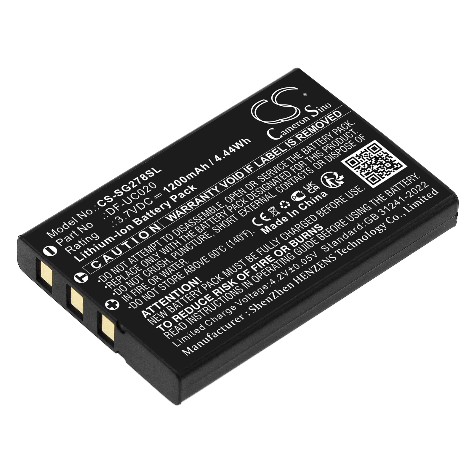 Akku navigaattoriin, GPS Zycast SG-278:lle