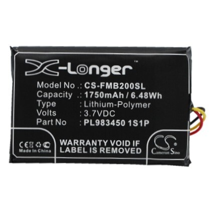 Akku navigaattoriin, GPS Falcom Mambo 2:een