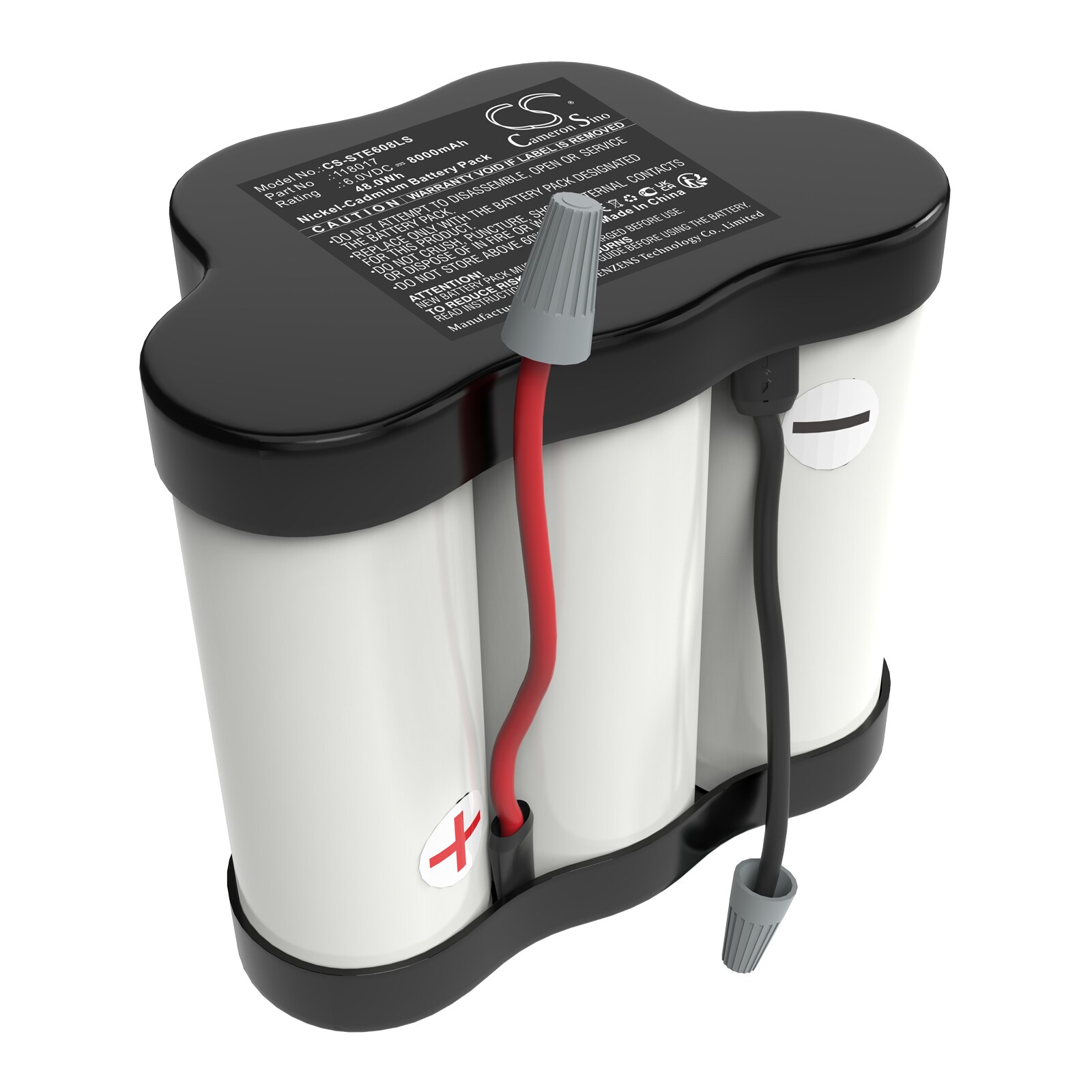 Akku Hätävalaistus teräksiselle ECOLUX 6608/5:lle