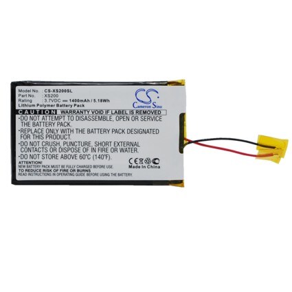 Akku mediasoittimeen Archos Gmini XS200, Gmini XS202, Gmini XS202s jne. varten.