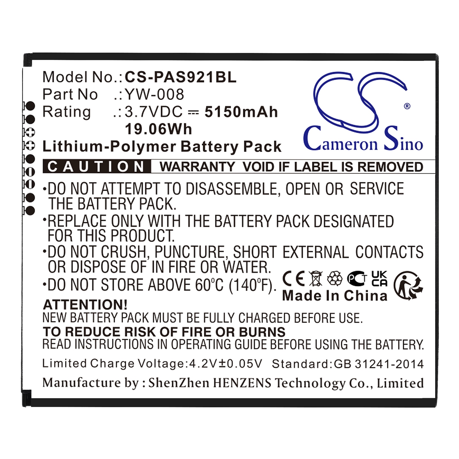 Akku Maksupääte Pax A920 Pro -laitteelle