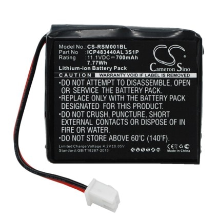 Akku Maksupääte Ratiotec Soldi Smart, Soldi Smart setelitesteriin jne. varten.