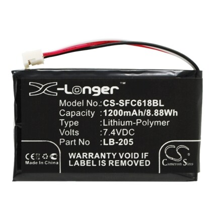 Akku Maksupääte Safescan 6185, 6165 G3, 6175 -laitteisiin