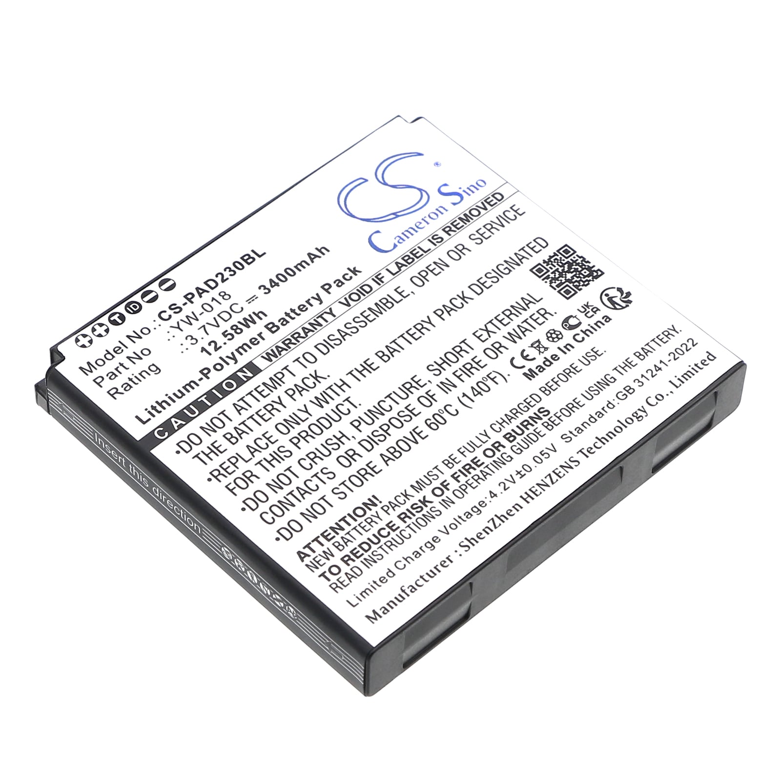 Akku Maksupääte Pax D230:lle