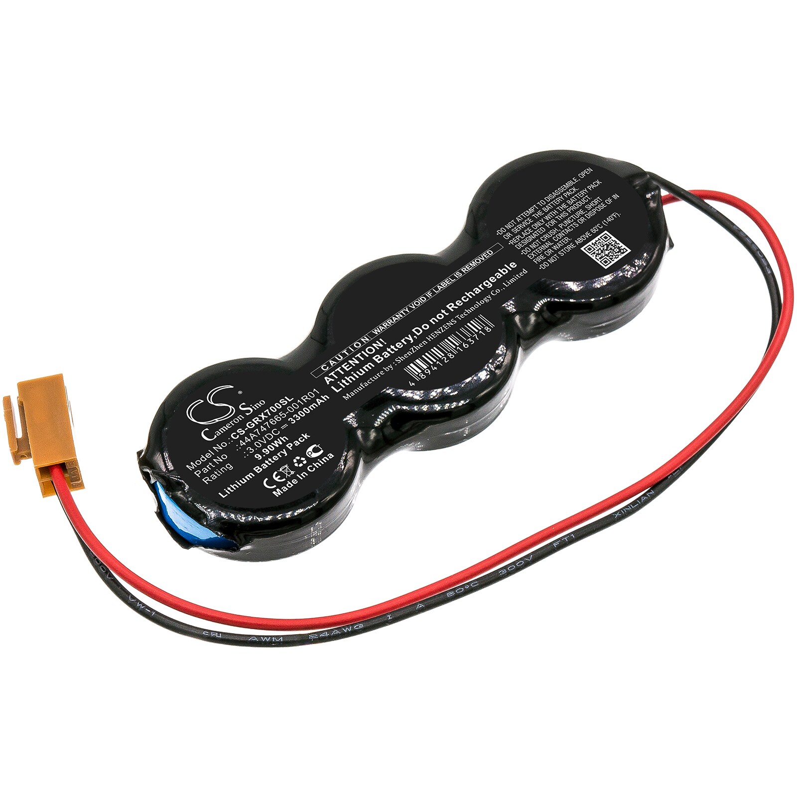 PLC-akku Emersonin CPU310, CMU310 PLC:lle