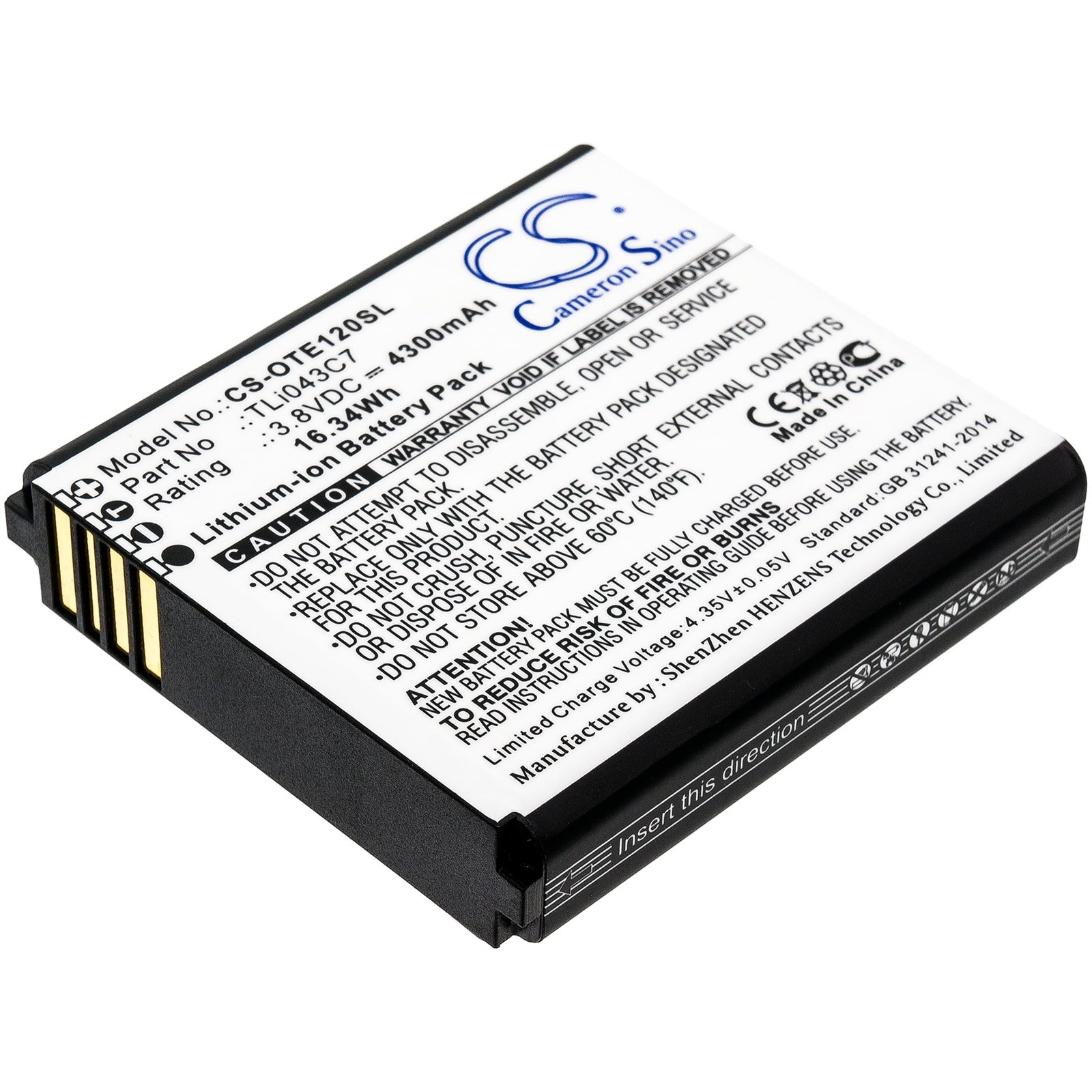 Akku Hotspot Alcatel EE120:een