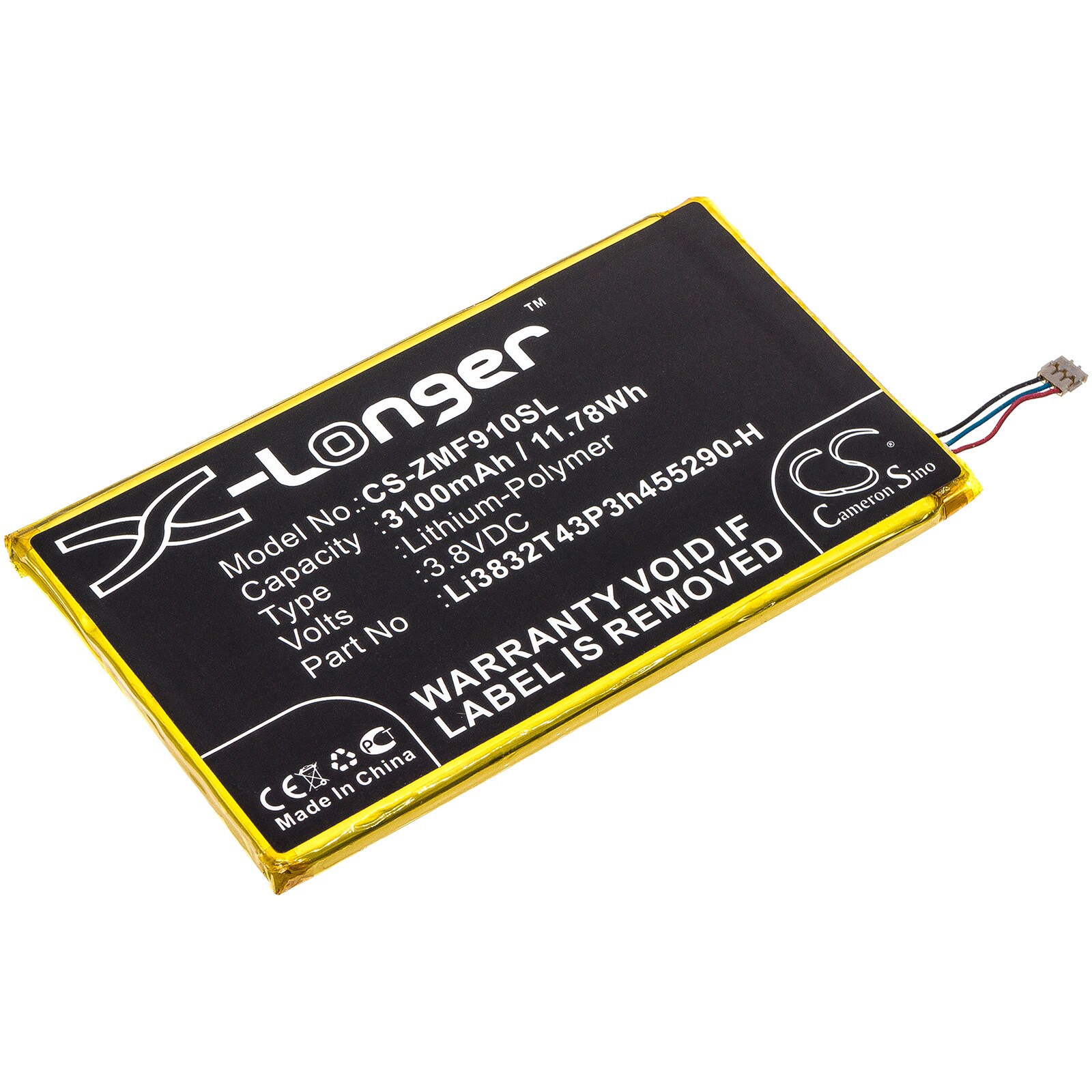 Akku ZTE MF900:n Hotspot-akkuun