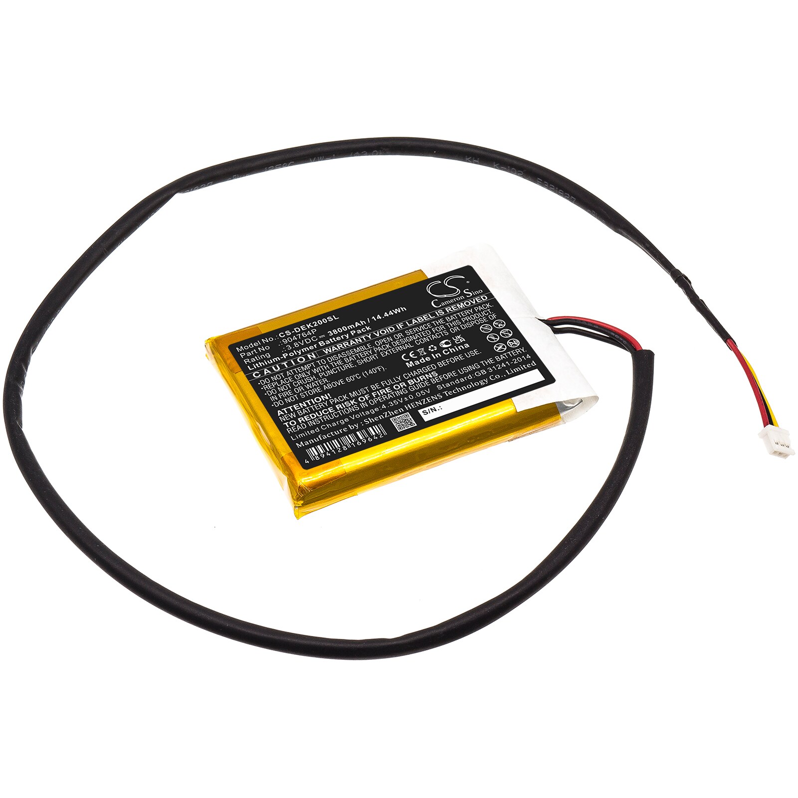 VR-akku ihanteelliseen K2, K2+ -malliin