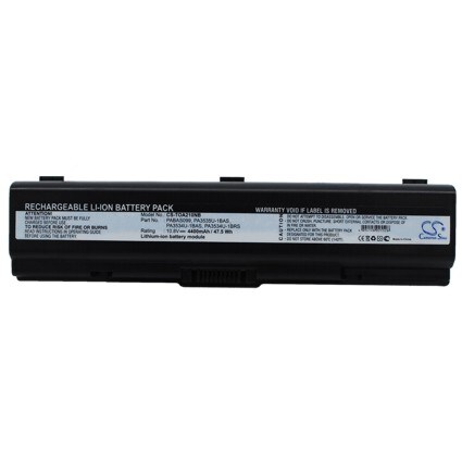 Akku Kannettava tietokoneelle, Kannettava tietokone Toshiba ja muille.