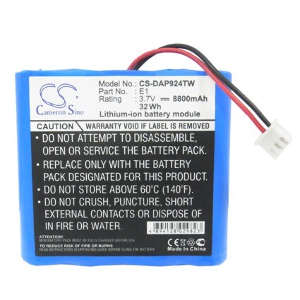 Akku DAB Digitaliin Pure EvokeE-1S, Evoke Flow, VL-60924 ja muille.