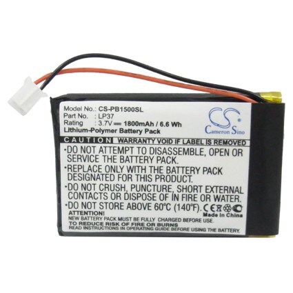 Akku DAB Digital Pure Digital Pocket DAB1500, TalkSport, Pocketdab 1500 -laitteisiin