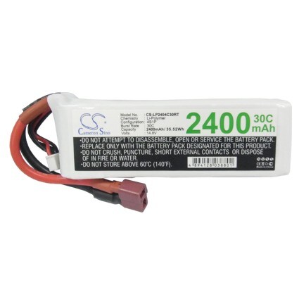 Akku Robotti for RC CS-LP2404C30RT -malliin