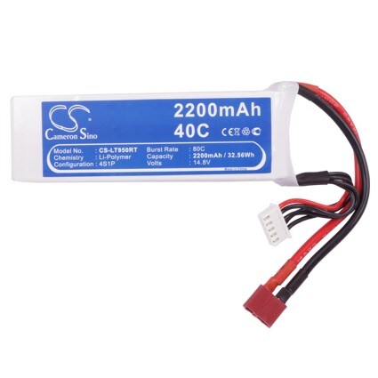 Akku Robotti for RC CS-LT950RT -laitteeseen Robotti CS-LT950RT