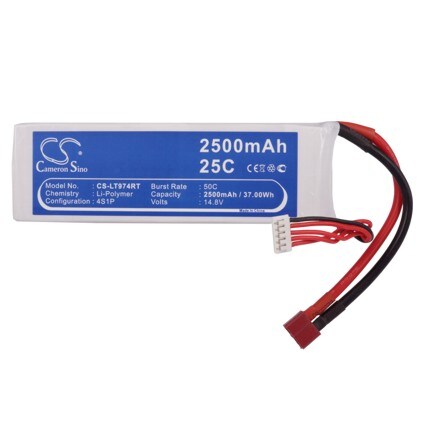Akku Autot for RC CS-LT974RT:lle CS-LT974RT