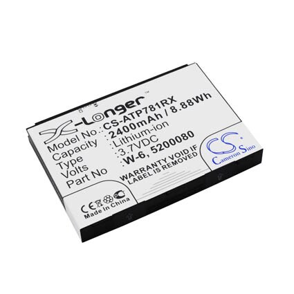 Akku Hotspot-verkkoon NETGEAR Around Town 4G LTE, AC778AT-100NAS varten