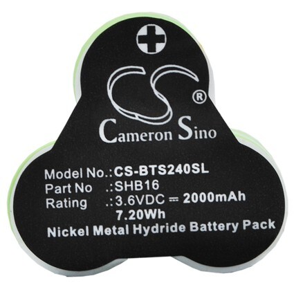 Parranajokoneen akku Babyliss T24B, T24C, T24D -laitteille