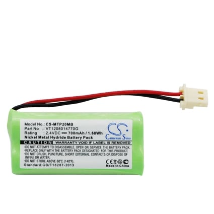 Akku BabyPhone varten Motorola MBP20, MBP161, MBP161TIMER, MBP161TIMER