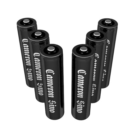 Paristo AAA-paristoon akkulaturiin 10440, 13450, 14430 jne.