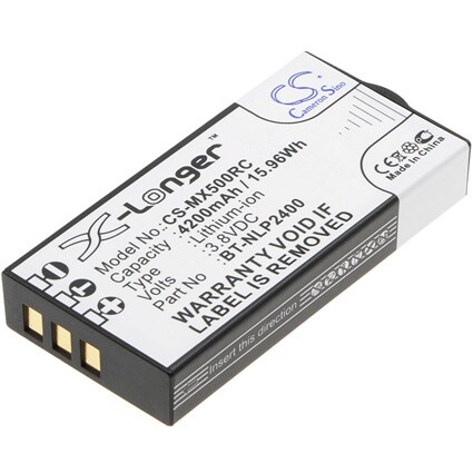 Kaukosäädin akku URC MX-5000, TRC-1280 -laitteille