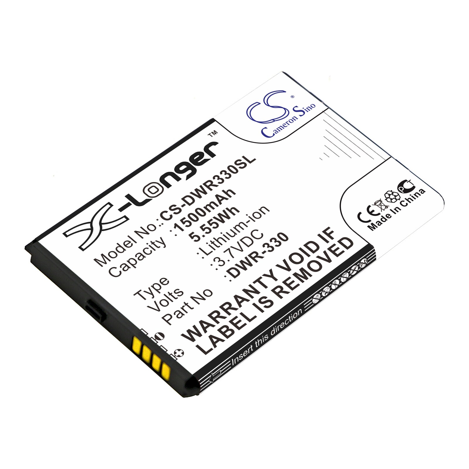 D-Link DWR-330:n Hotspot-akku D-Link DWR-330:een