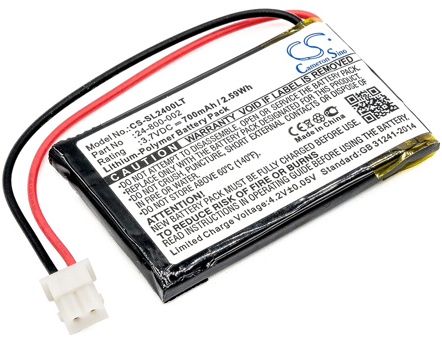 Paristo LED Valo aurinko LED-valolle SL-24000:lle