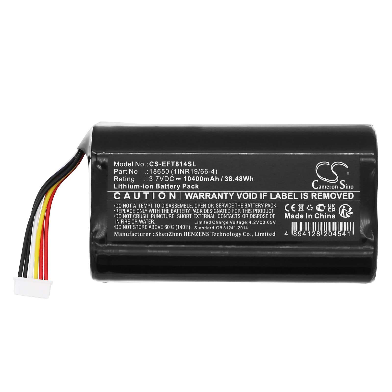 Akku Eufy Cam 2 Pro T8140R -valvontakameraan / 10400 mAh 3,7 V Li-ion-vara-akku